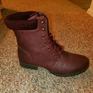 Lace-Up Booties